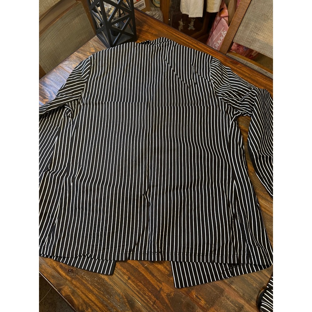 Spirit Halloween‎ Gangster Costume XL Pinstripe Suit Jacket Pants Tie 1920s Mens - Picture 6 of 13